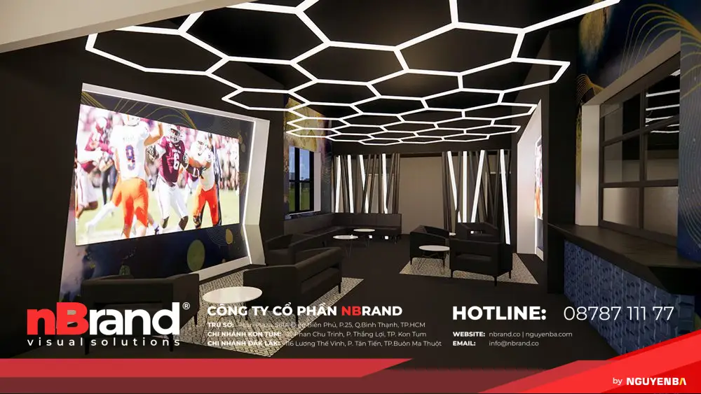 phòng chờ vip Atomic Golf Digital Displays