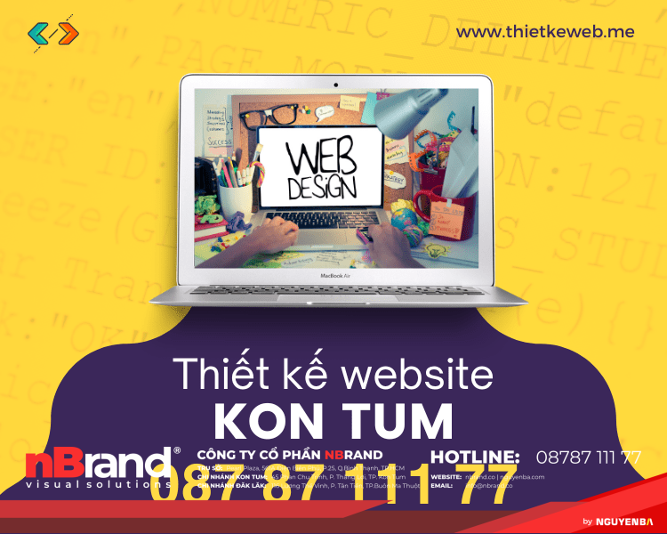 Thiết kế Website Kon Tum, thiết kế website chuyên nghiệp Kon Tum