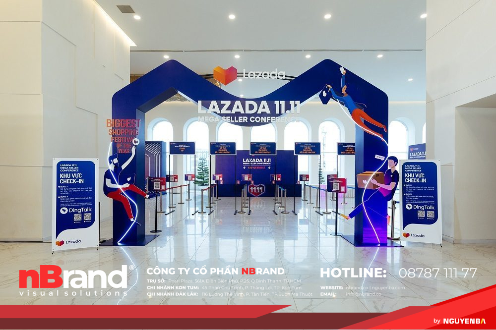 Sản xuất cổng chào siêu thị điểm bán 9 Sản xuất cổng chào siêu thị điểm bán 4 3