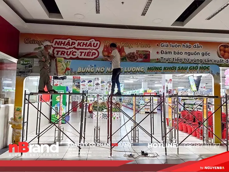 Sản xuất cổng chào siêu thị điểm bán 14 Sản xuất cổng chào siêu thị điểm bán cong chao sieu thi nha trang 4d