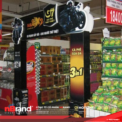 Quảng cáo cho siêu thị và trung tâm thương mại 9 Quảng cáo cho siêu thị và trung tâm thương mại gate for new product