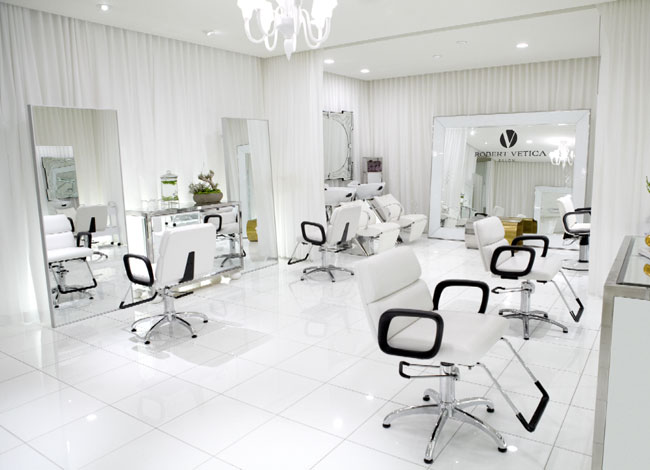 Trọn gói bảng hiệu và cải tạo nội thất tiệm salon tóc tại Kon Tum salon toc