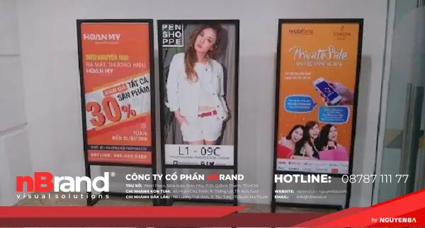 Standee chân sắt 16 Standee chân sắt standee chan sat 3