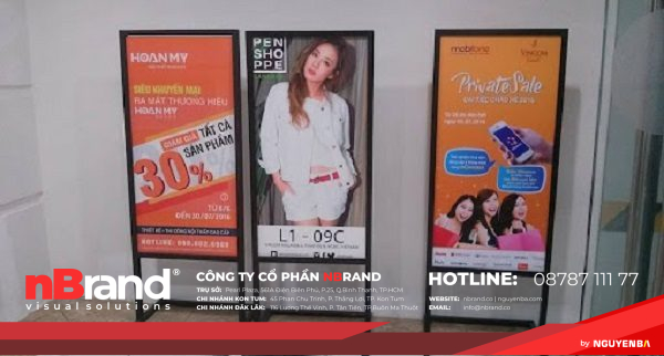 Standee chân sắt 16 Standee chân sắt standee chan sat 3