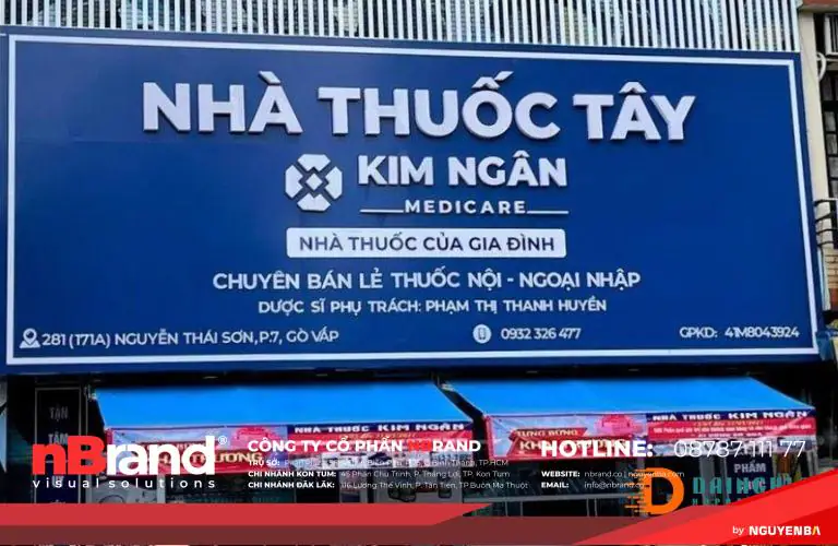 Bảng hiệu, nội thất nhà thuốc 12 Bảng hiệu, nội thất nhà thuốc Tham khao cach dat ten nha thuoc hay an tuong va y nghia trong kinh doanh