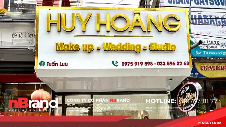 bảng hiệu wedding chữ nổi inox vàng