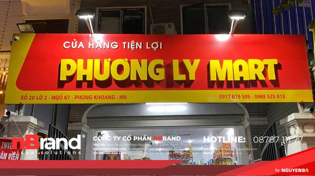 Bảng Hiệu Bách Hóa Tổng Hợp, Siêu Thị Mini tại Kon Tum 18 Bảng hiệu bách hoá 1