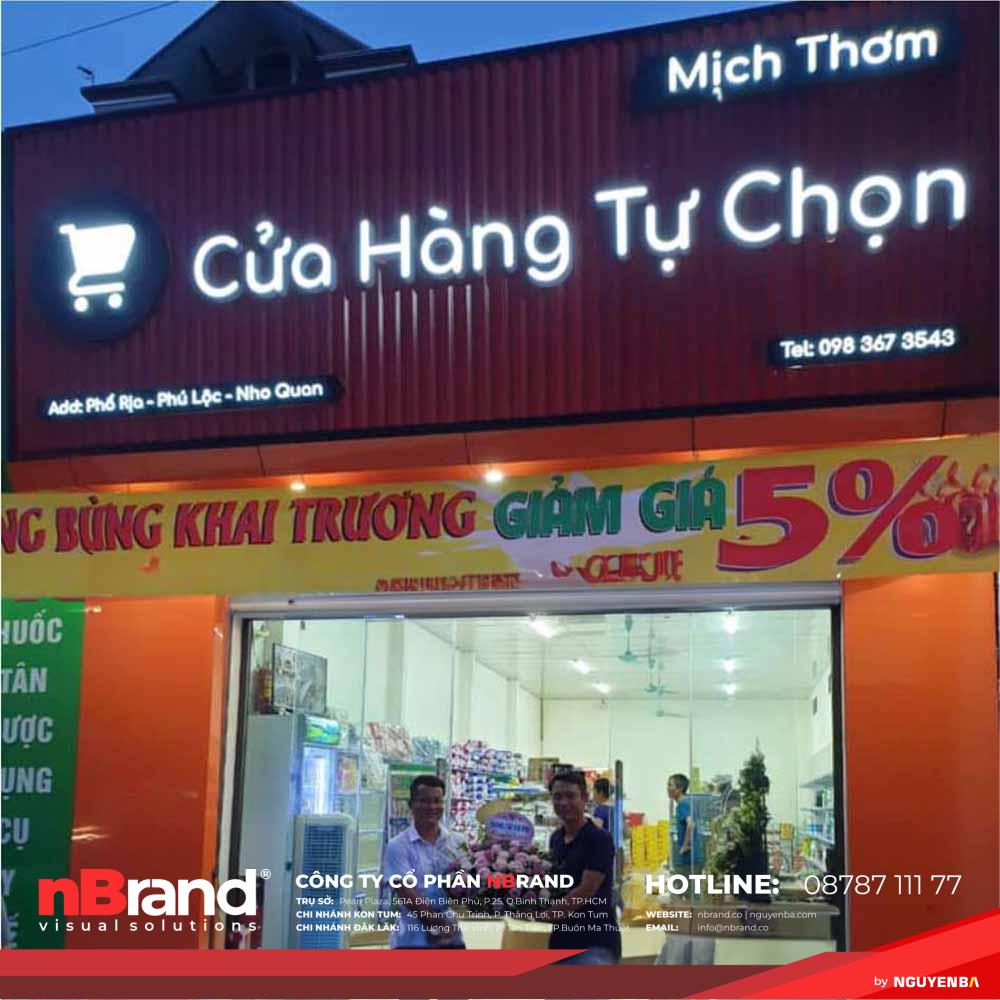 Bảng Hiệu Bách Hóa Tổng Hợp, Siêu Thị Mini