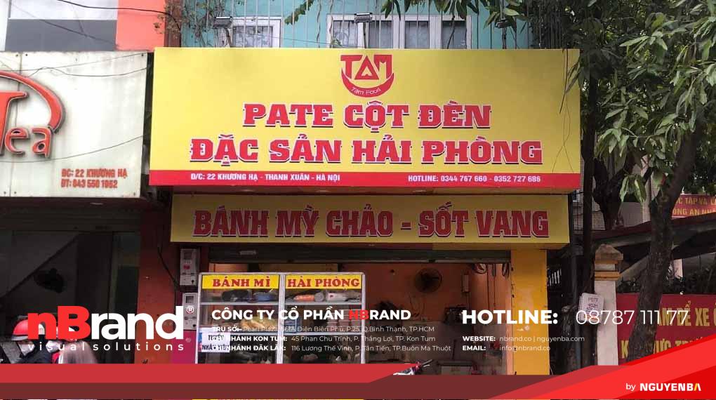 Bảng Hiệu Bánh Mì Đẹp tại Kon Tum 18 Bảng hiệu bánh mỳ 1