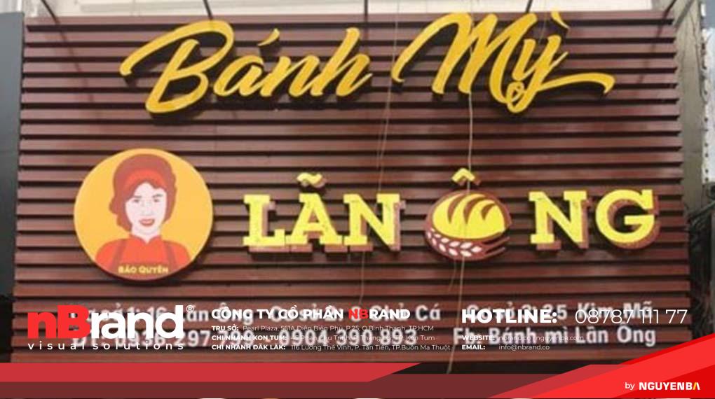 Bảng hiệu bánh mỳ 11