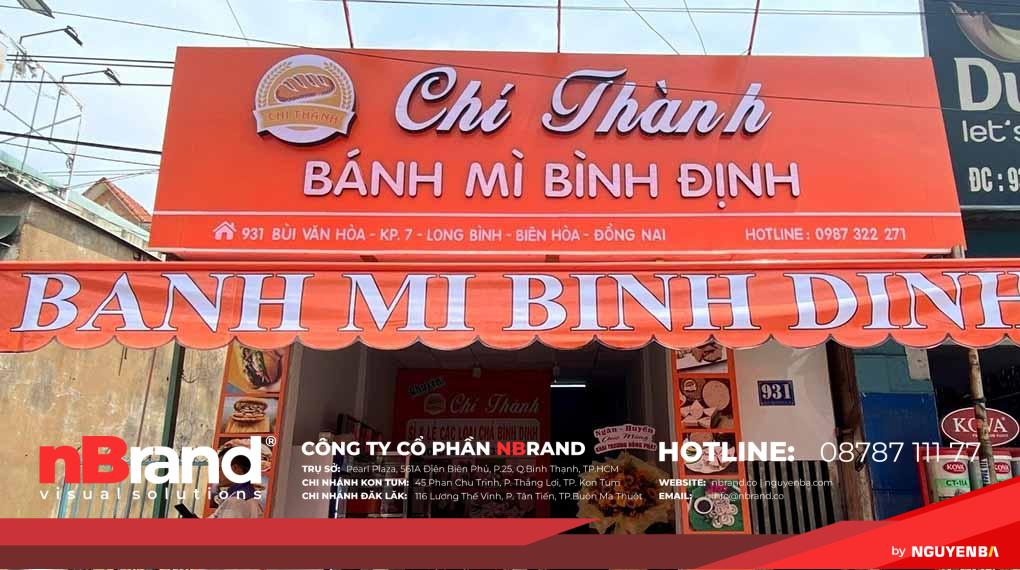 Bảng hiệu bánh mỳ 14