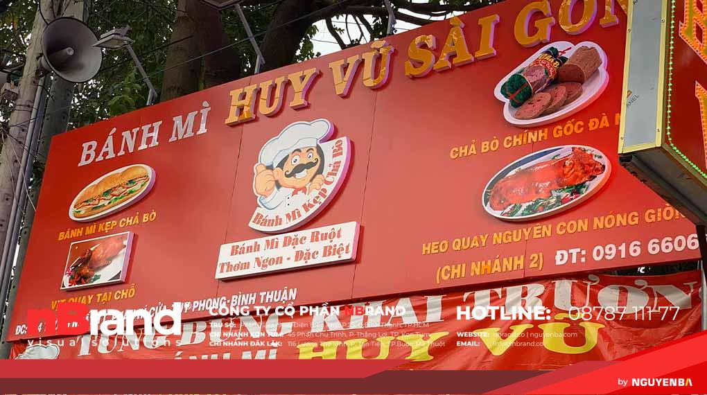 Bảng hiệu bánh mỳ 15