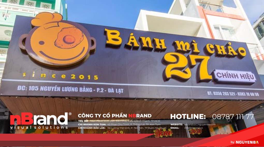 Bảng hiệu bánh mỳ 3