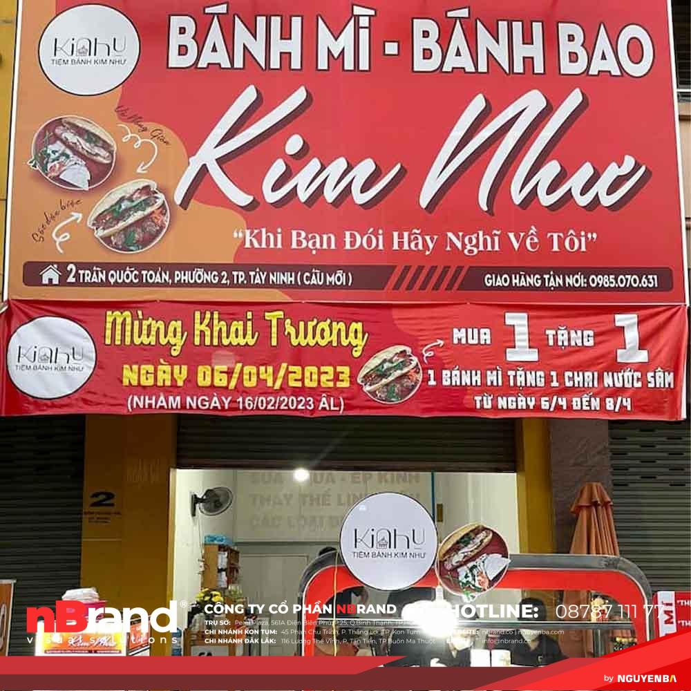 Bảng Hiệu Bánh Mì Đẹp