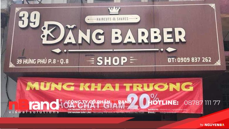 Bảng hiệu barber 16