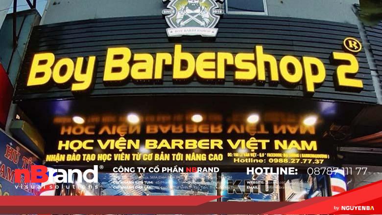 Bảng hiệu barber shop đẹp 3