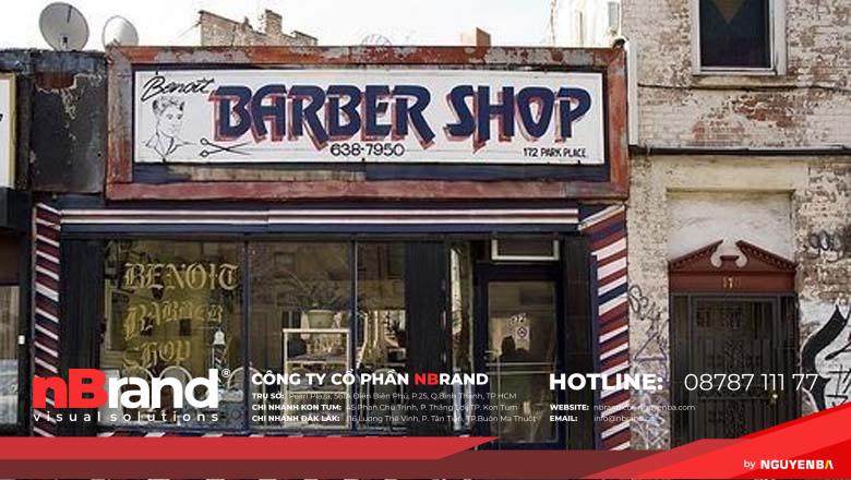 Bảng hiệu barber shop đẹp 8