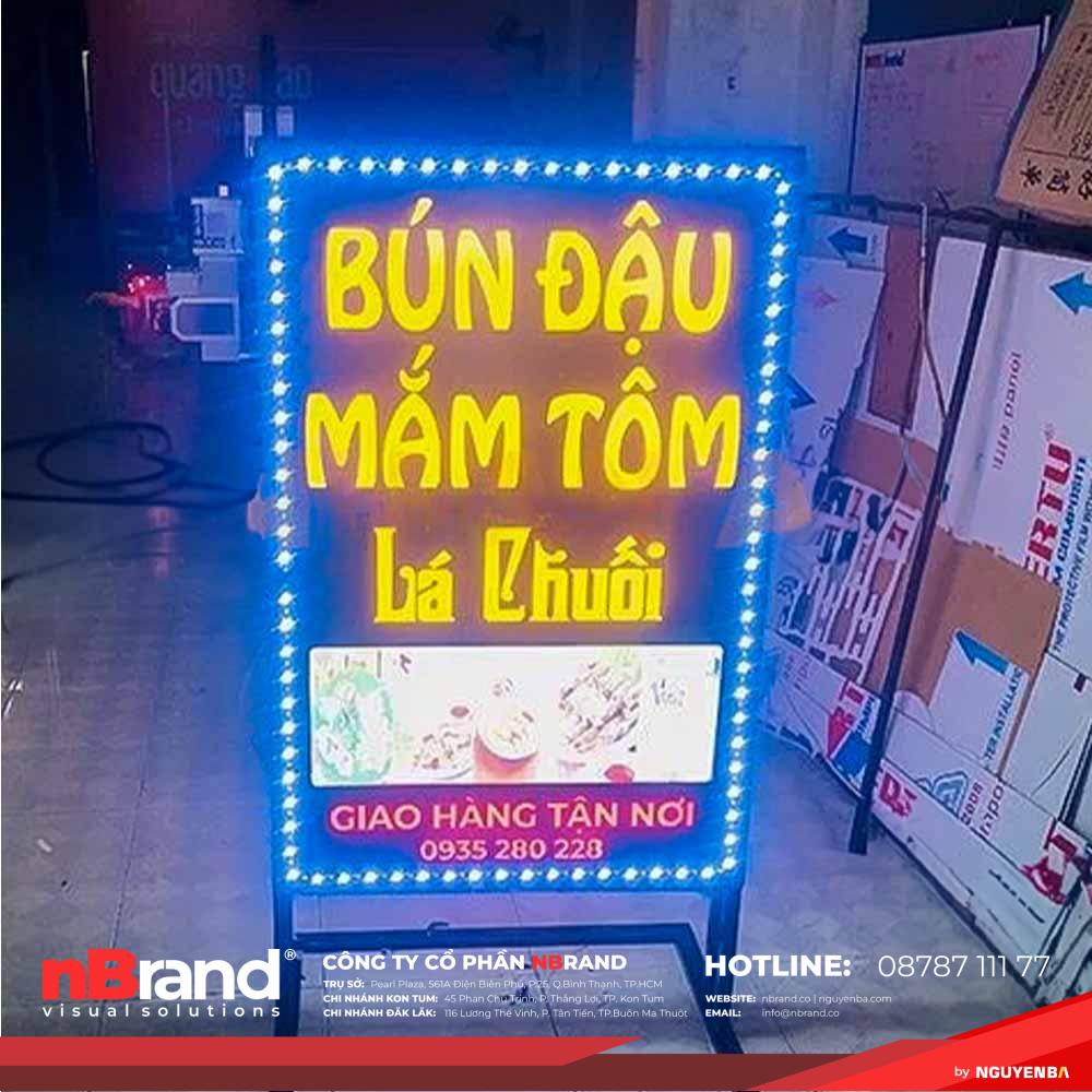 Mẫu Bảng Hiệu Bún Bò Huế, Bún Đậu, Bún Thịt Nướng Đẹp