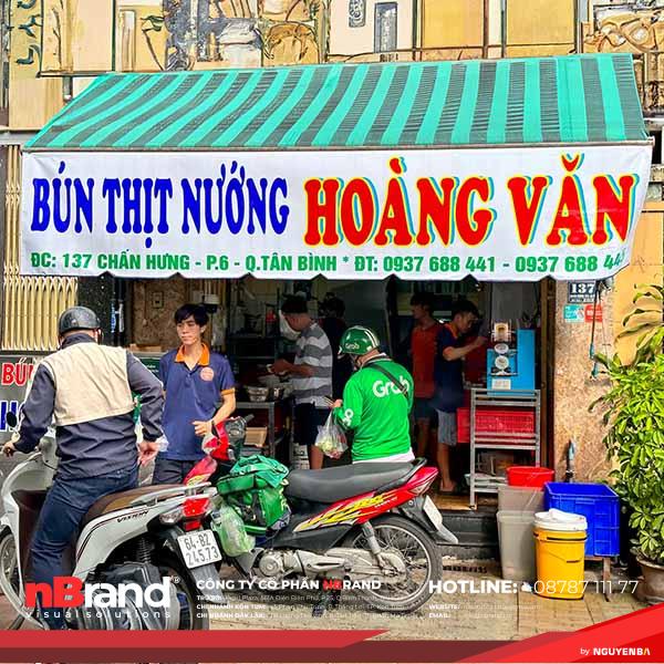 Mẫu Bảng Hiệu Bún Bò Huế, Bún Đậu, Bún Thịt Nướng Đẹp