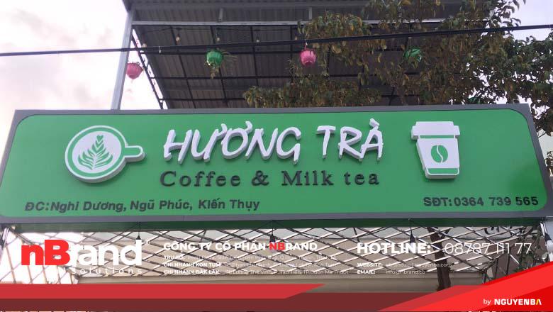 Bảng hiệu cafe đẹp 11