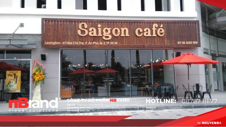 Bảng hiệu cafe đẹp 2