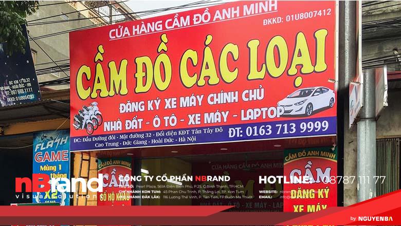 Bảng hiệu cầm đồ đẹp 4