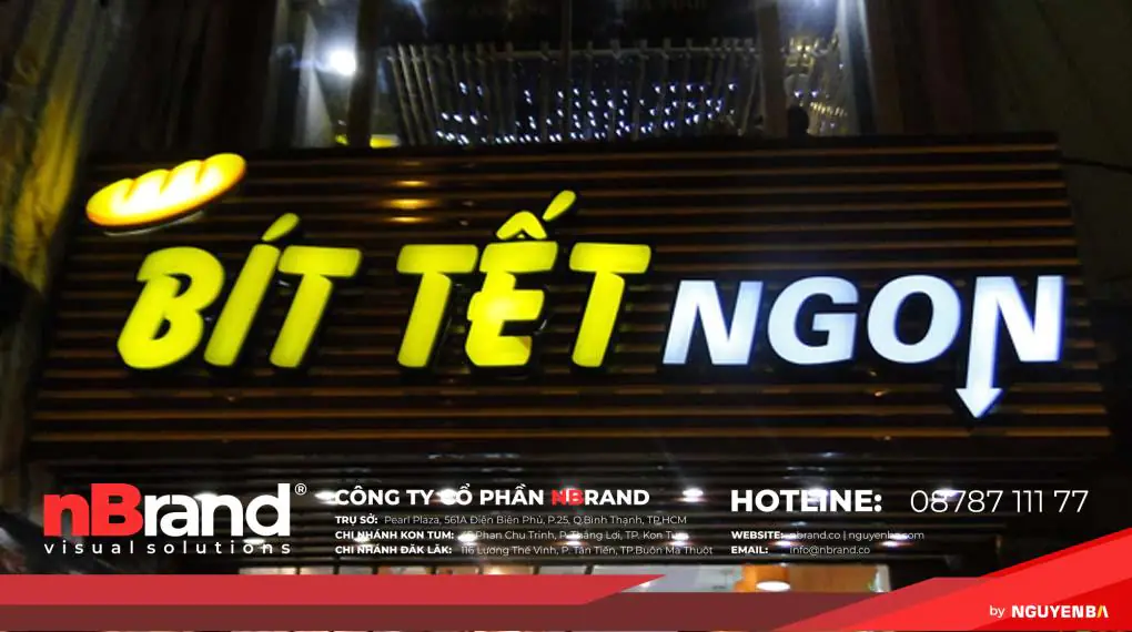 Bảng Hiệu Chữ Nổi Đèn Led tại Kon Tum 11 Bảng hiệu chữ nổi đèn led 1