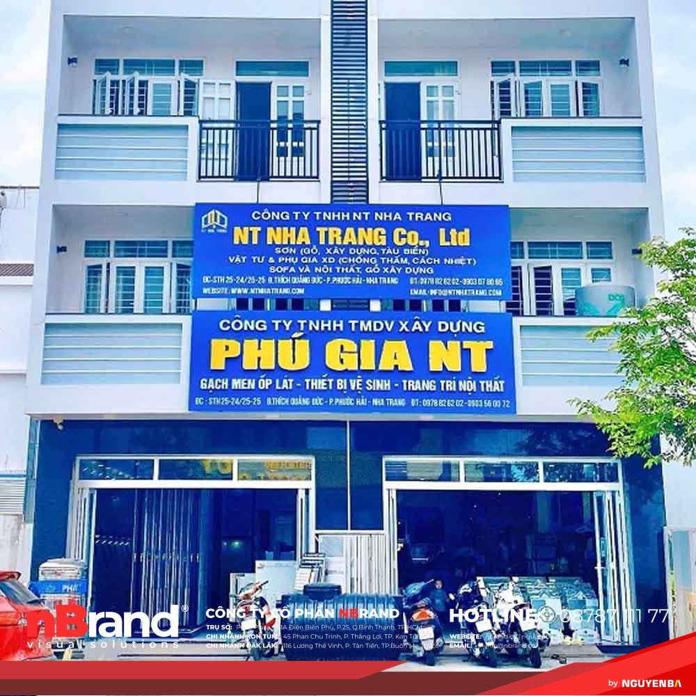 Top 100 Mẫu Bảng Hiệu Công Ty Xây Dựng Đẹp Đáng Tin Cậy