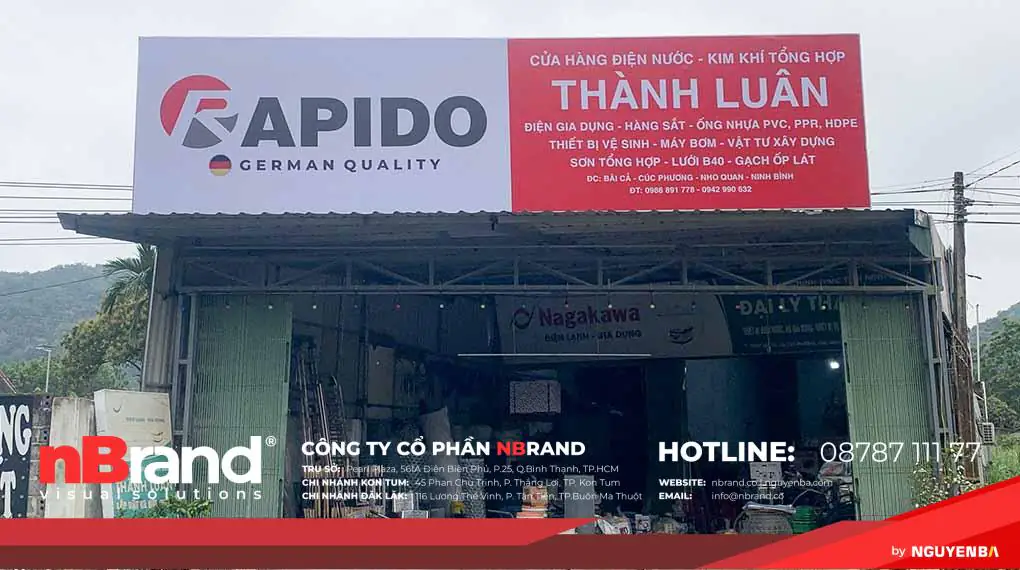 Mẫu Bảng Hiệu Cửa Hàng Điện Nước tại Kon Tum 16 Bảng hiệu điện nước 1