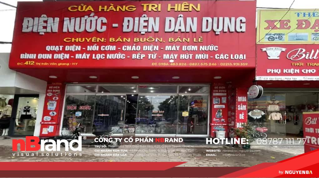 Bảng hiệu điện nước 4