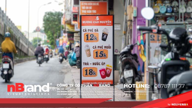 Top 50+ Mẫu Bảng Hiệu Đứng 2 Mặt Đẹp Gây Chú Ý Mạnh tại Kon Tum 9 Biển quảng cáo đứng 1