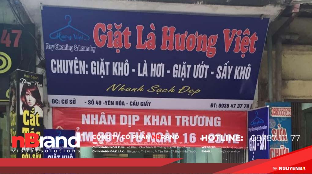 bảng hiệu giặt sấy 13