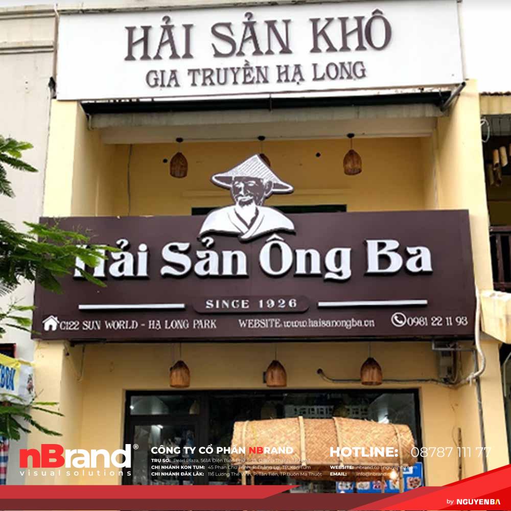 Các Mẫu Bảng Hiệu Quán Hải Sản Đẹp Nổi Bật