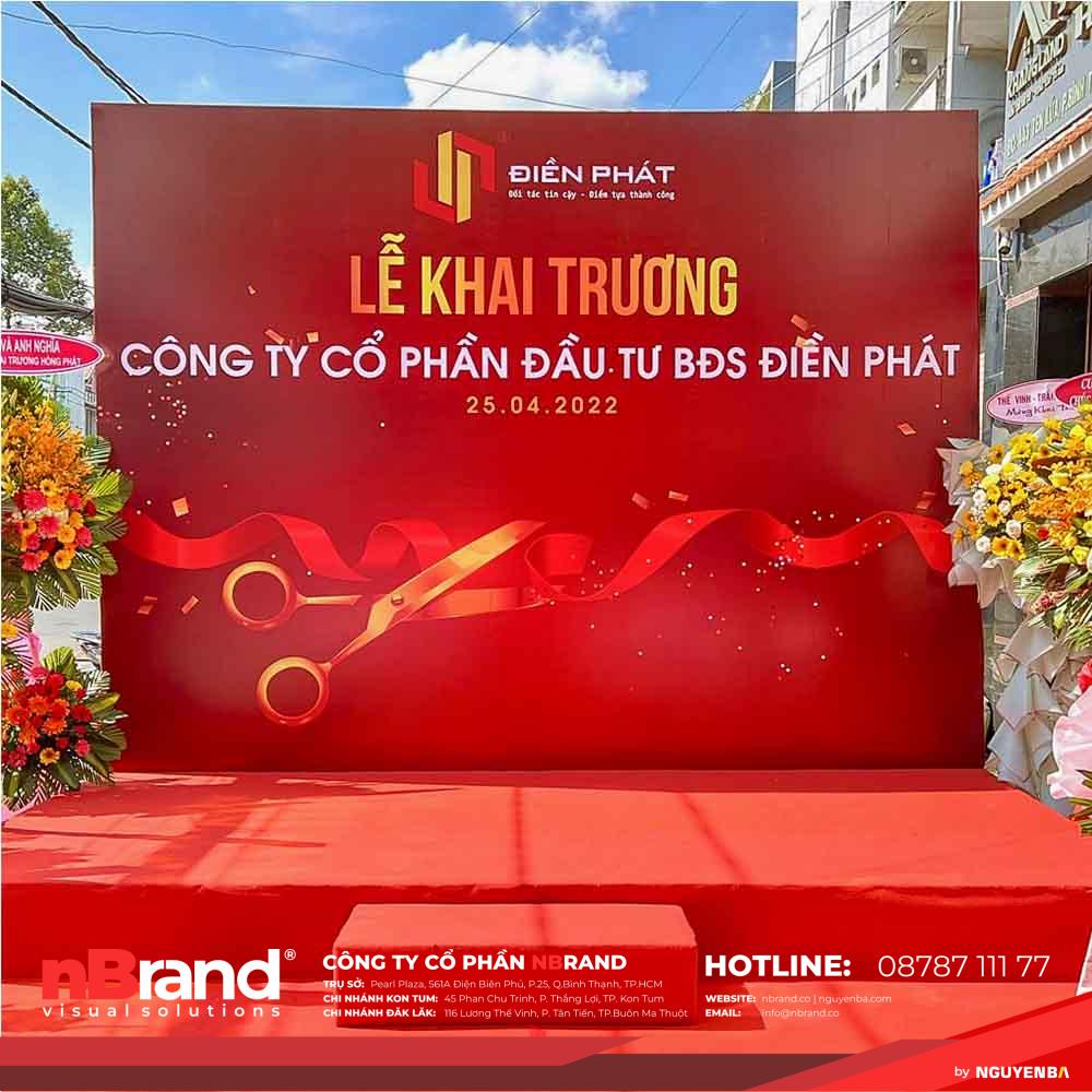 Mẫu Bảng Hiệu Mừng Khai Trương