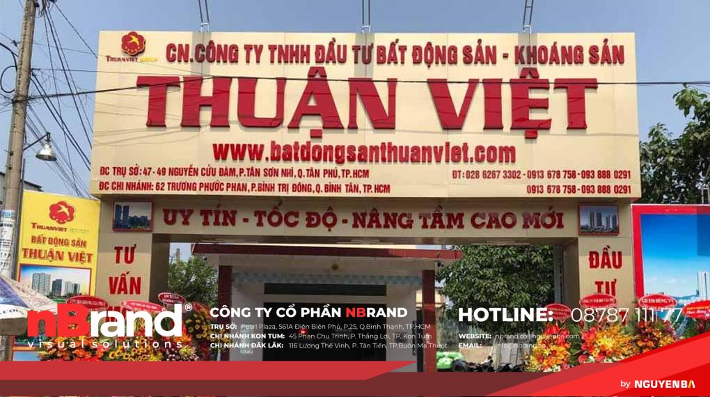 Bảng hiệu ký gửi bất động sản 13