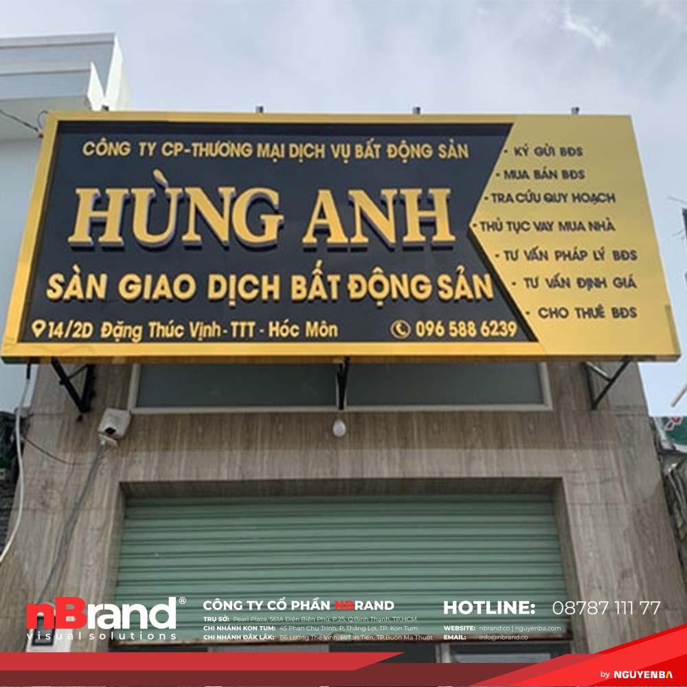 Mẫu Bảng Hiệu Ký Gửi Nhà Đất Đẹp