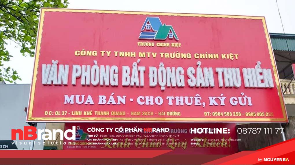 Bảng hiệu ký gửi bất động sản 6