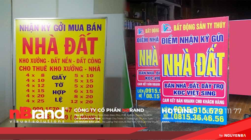 Bảng Hiệu Ký Gửi Nhà Đất Đẹp 16