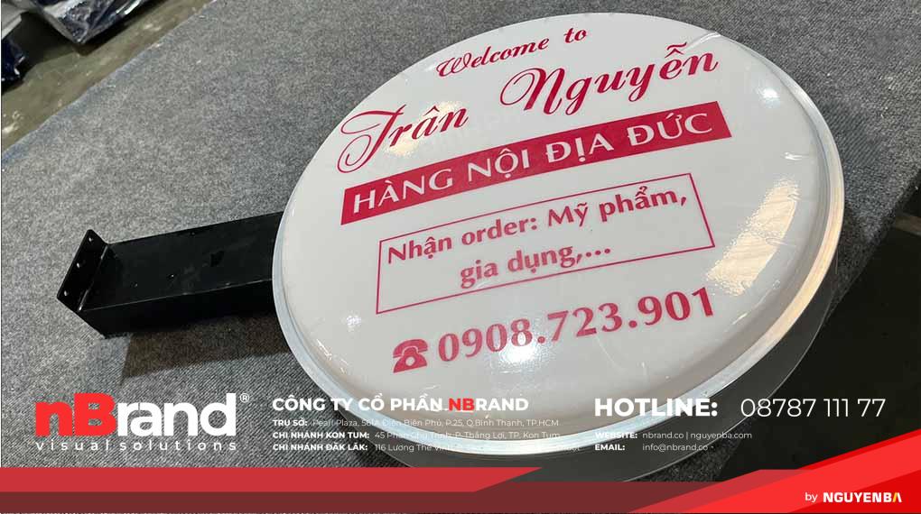 Bảng hiệu mỹ phẩm 14