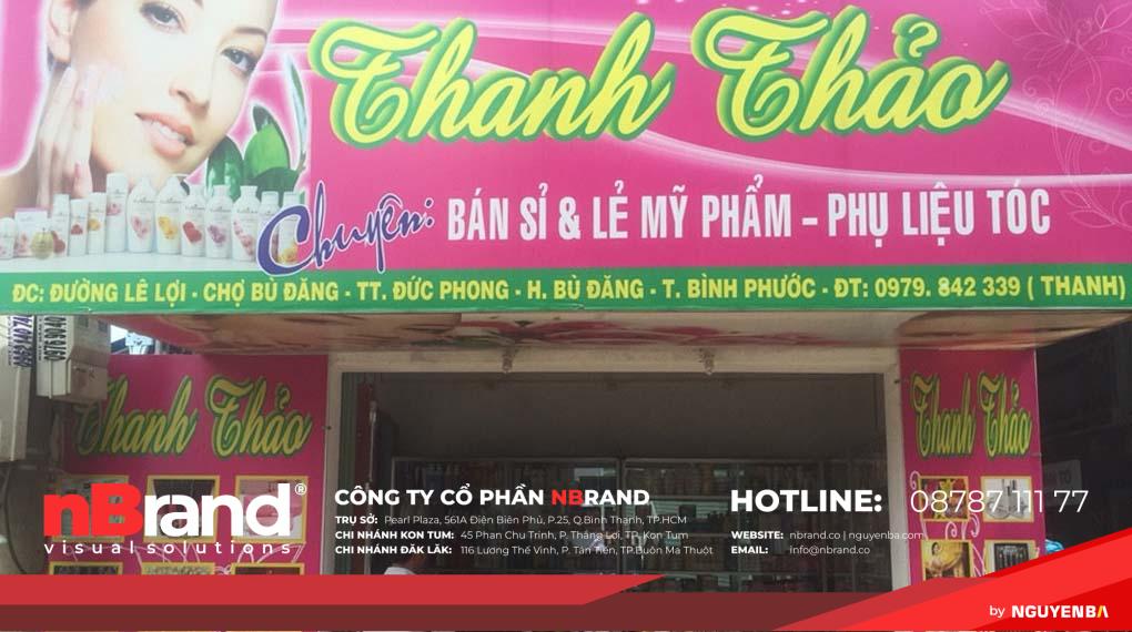 Bảng hiệu mỹ phẩm 21