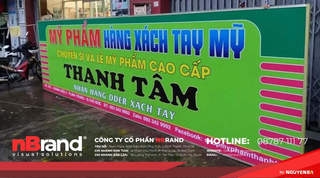 Bảng hiệu mỹ phẩm 6