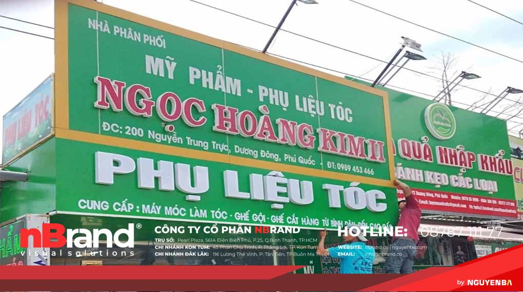 Bảng hiệu mỹ phẩm 8