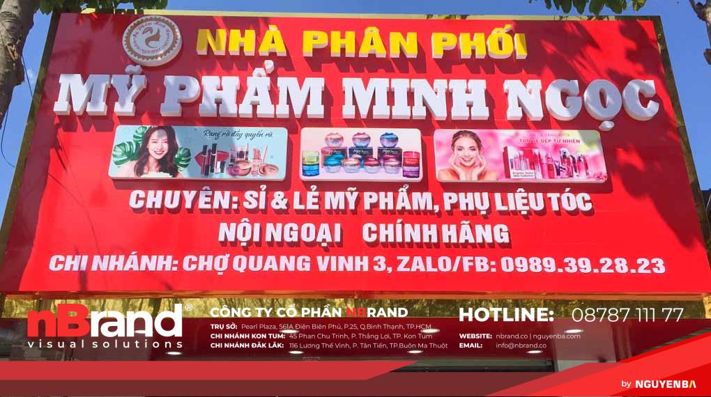 Bảng hiệu mỹ phẩm 9