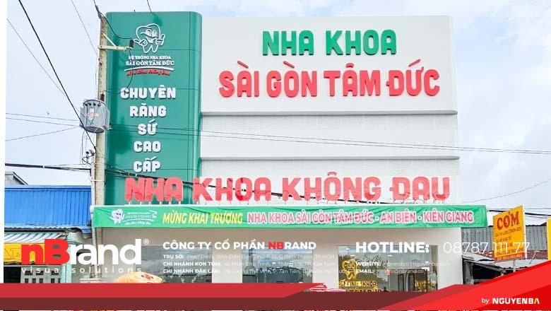 Biển hiệu nha khoa đẹp hấp dẫn