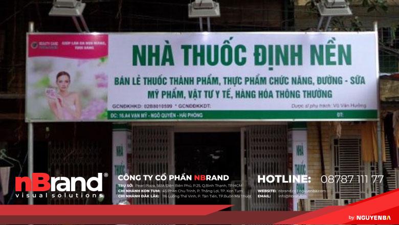 Bảng hiệu nhà thuốc 2