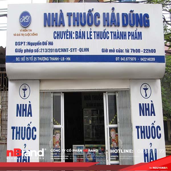 85+ Mẫu Bảng Hiệu Nhà Thuốc Tây Đạt GPP Đẹp Hút Mắt