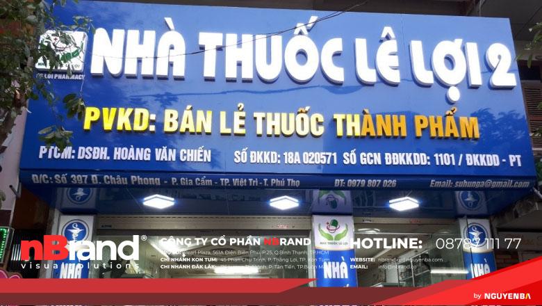 Bảng hiệu nhà thuốc 5