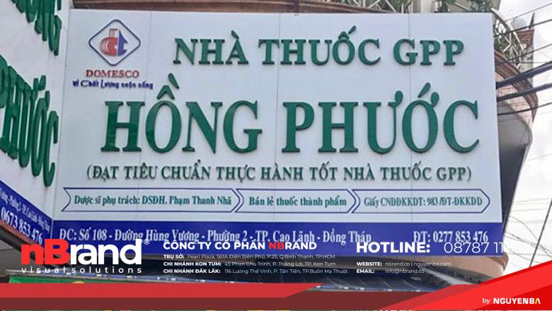 Bảng hiệu nhà thuốc 7