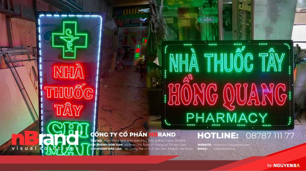 Bảng Hiệu Nhà Thuốc Tây Đạt GPP Thêm