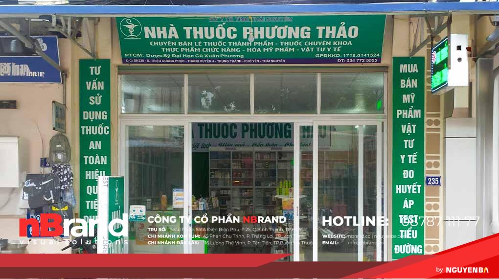 Bảng Hiệu Nhà Thuốc Tây Đạt GPP Thêm 2